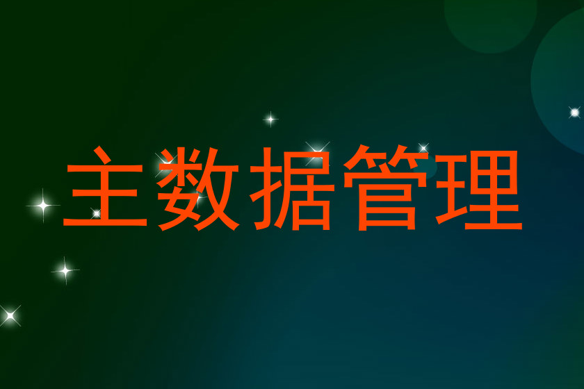 主数据管理