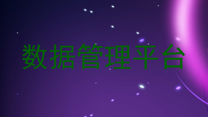 数据管理平台