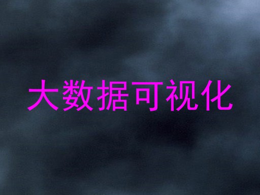 大数据可视化