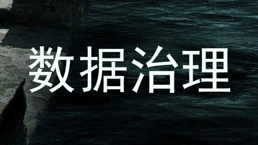 数据治理