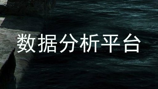 数据分析平台