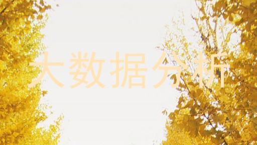 大数据分析
