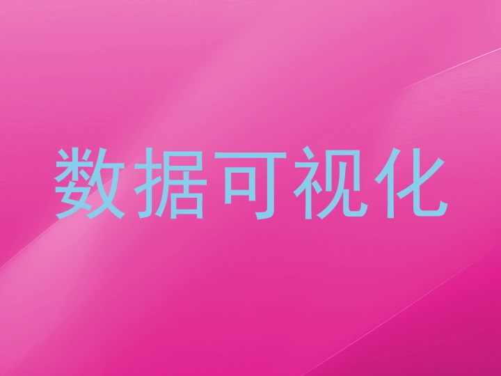 数据可视化