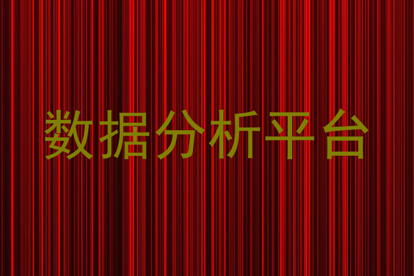 数据分析平台