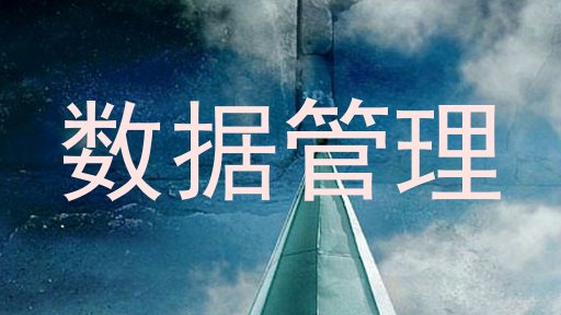 数据管理