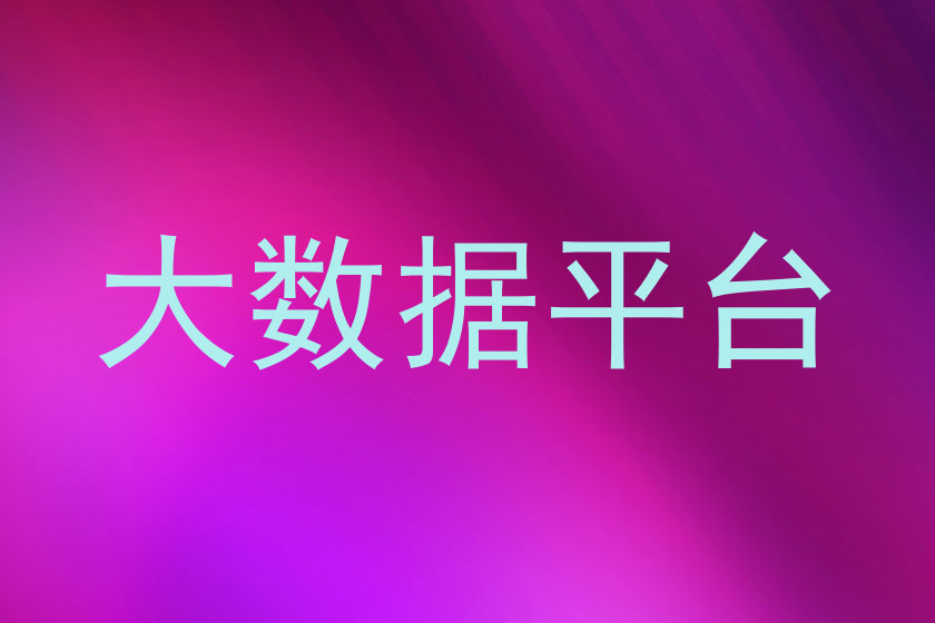 大数据平台