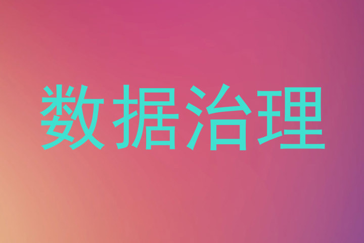 数据治理