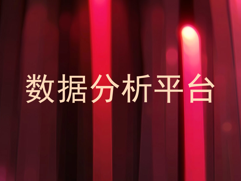 数据分析平台