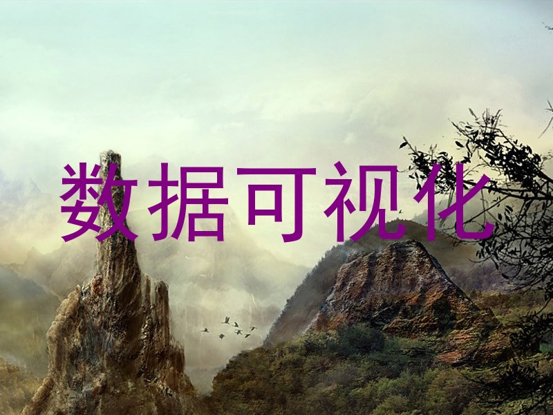 数据可视化