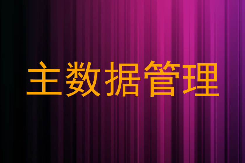 主数据管理