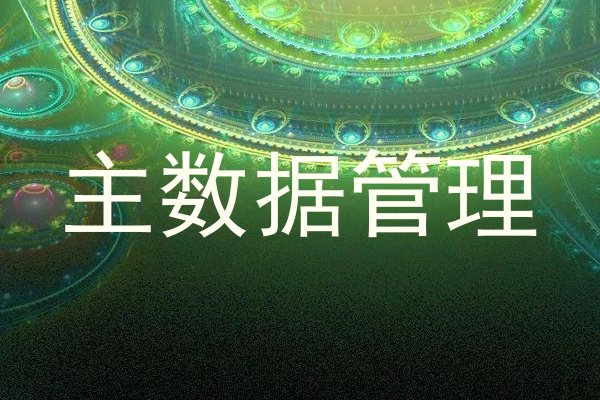 主数据管理