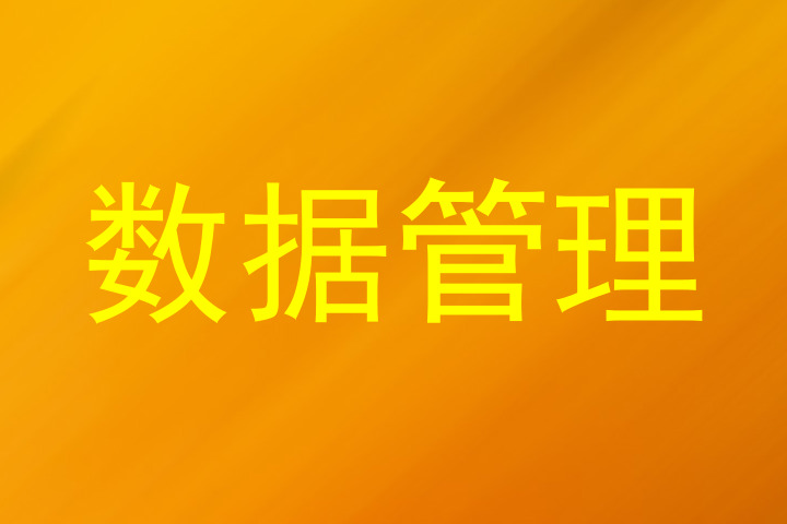 数据管理