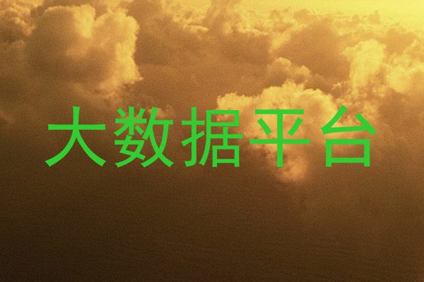 大数据平台