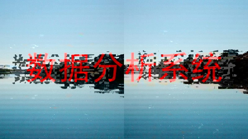数据分析系统