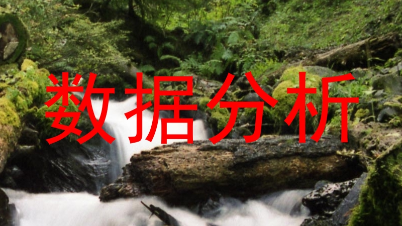 数据分析