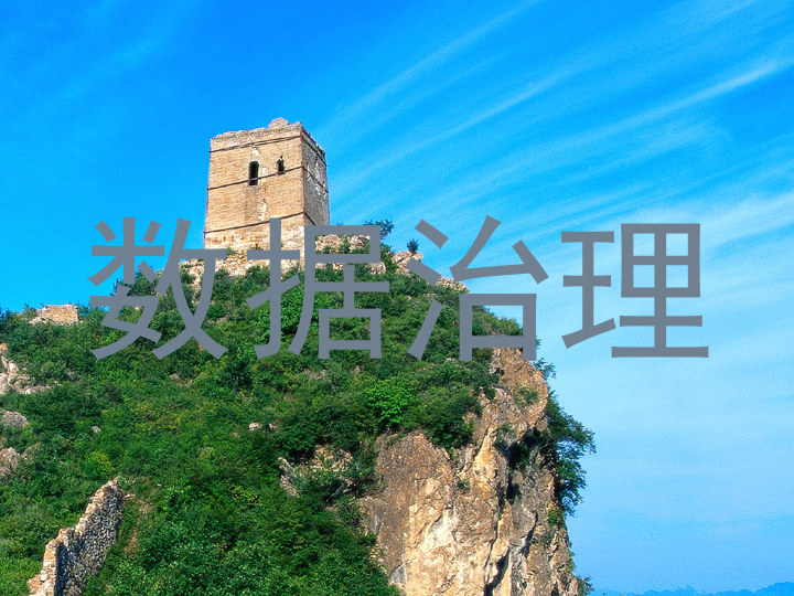 数据治理