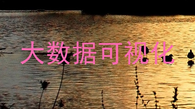 大数据可视化