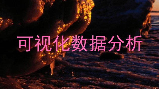 可视化数据分析