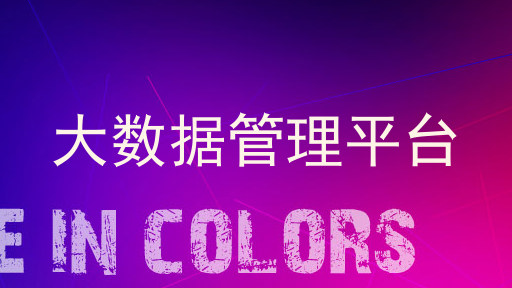 大数据管理平台