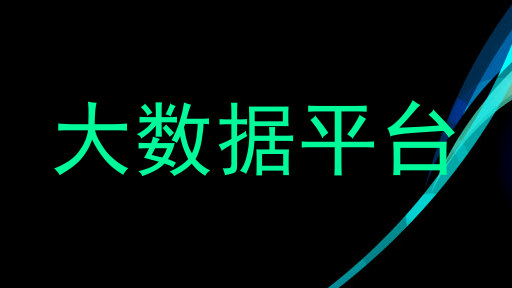 大数据平台