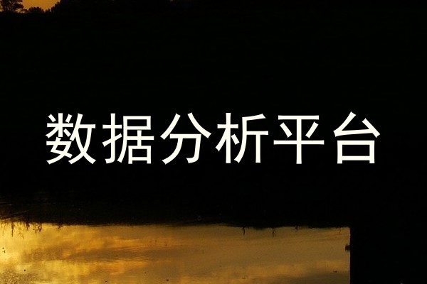 数据分析平台