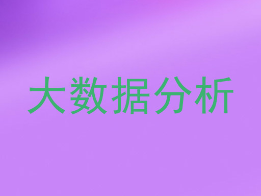 大数据分析