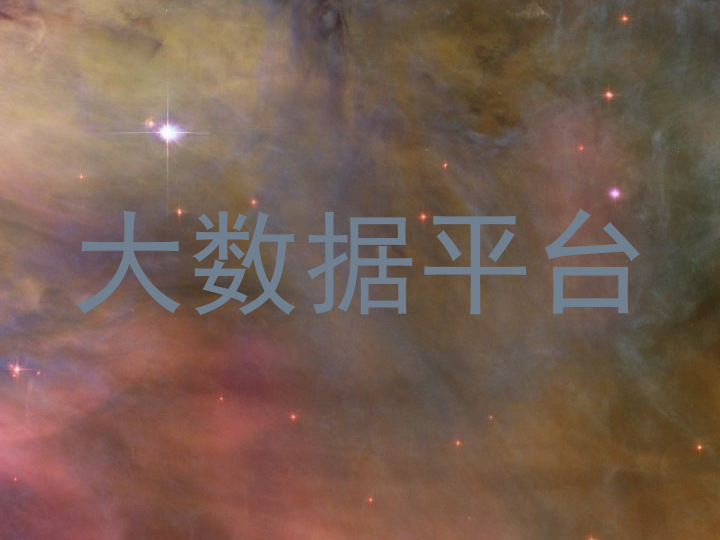 大数据平台