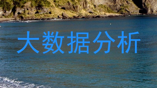 大数据分析