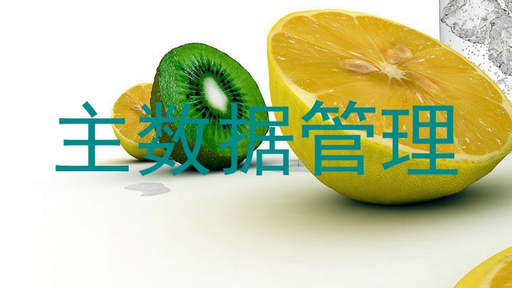 主数据管理