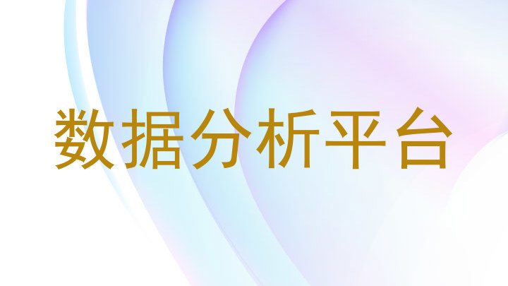 数据分析平台