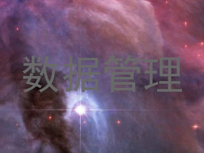 数据管理
