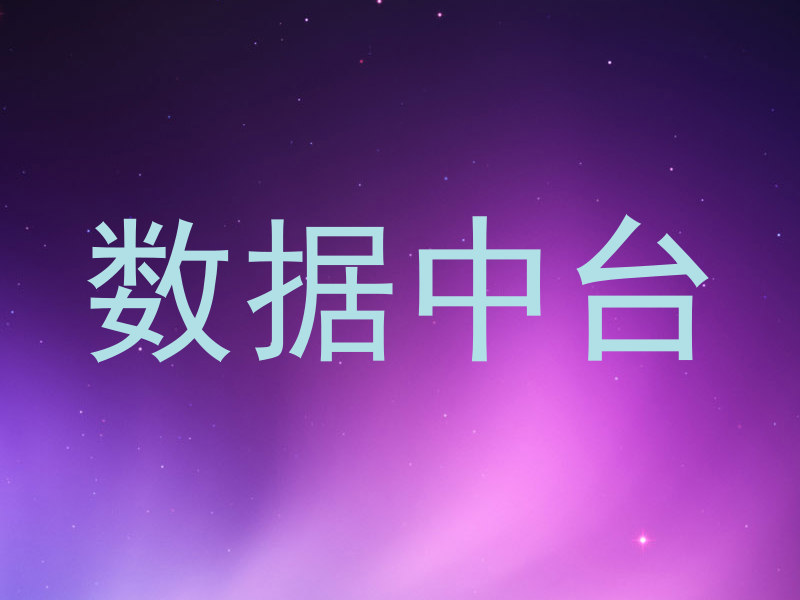 数据中台