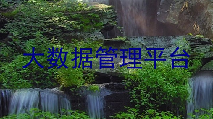 大数据管理平台