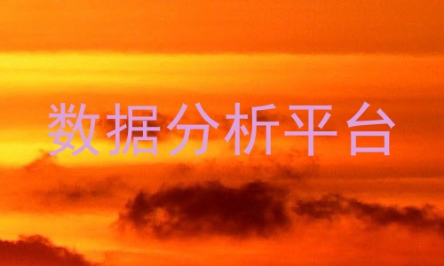 数据分析平台