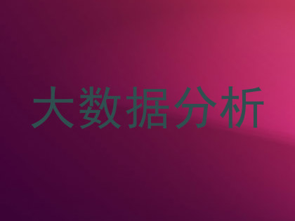 大数据分析