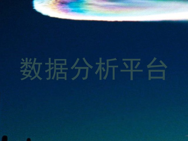 数据分析平台
