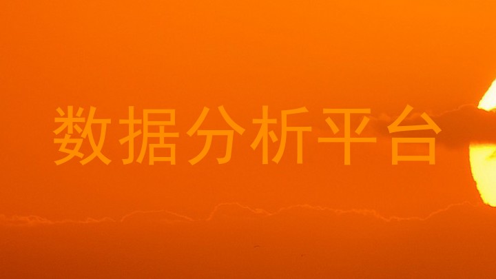 数据分析平台