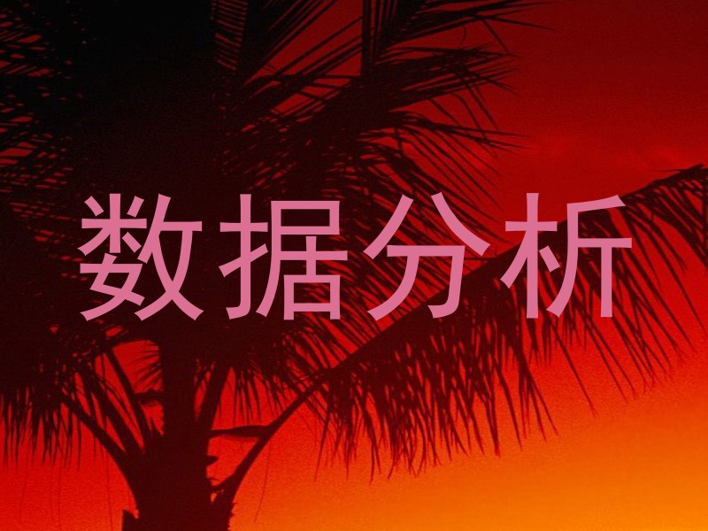 数据分析