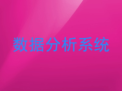 数据分析系统