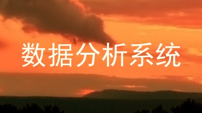 数据分析系统