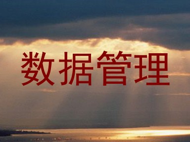 数据管理