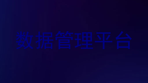 数据管理平台