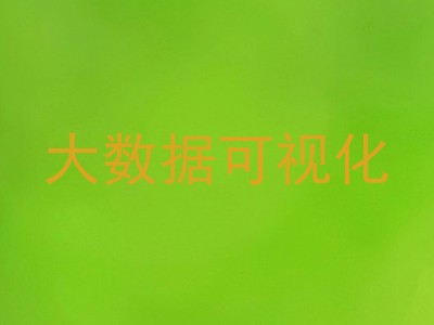 大数据可视化