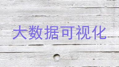 大数据可视化