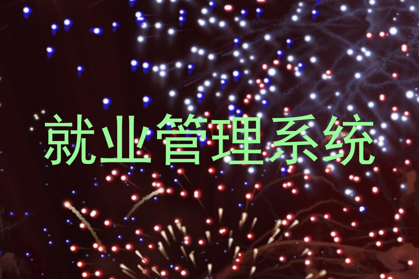 就业管理系统
