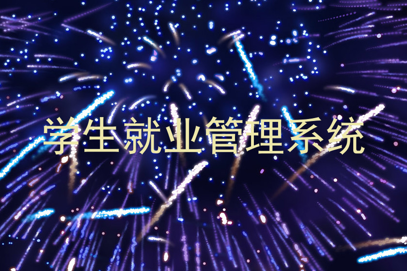 学生就业管理系统