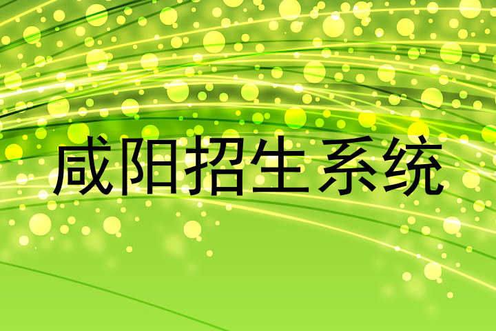 咸阳招生系统
