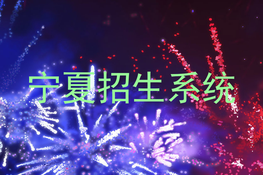 宁夏招生系统