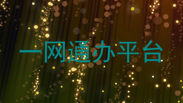 一网通办平台