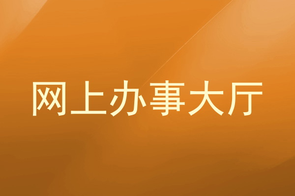 网上办事大厅